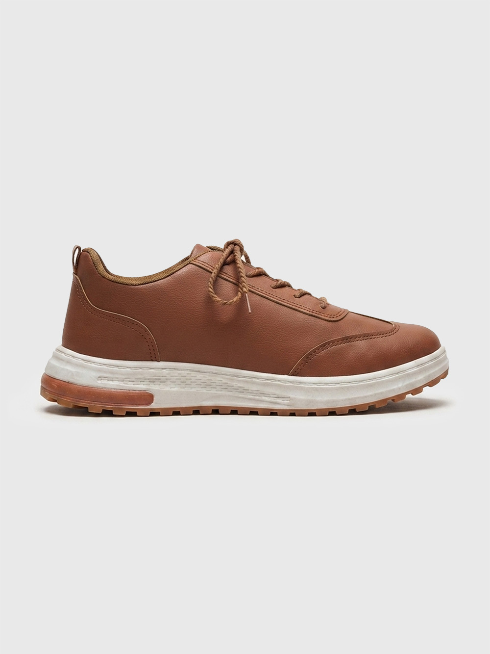 UrbanCraft Classic Casual Sneakers Brown - WJ-01